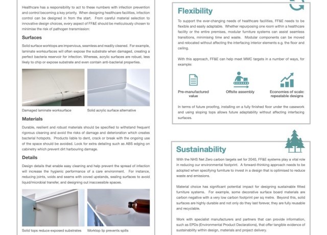 Creating resilient, flexible and sustainable clinical casework fit for 21st-century healthcare image