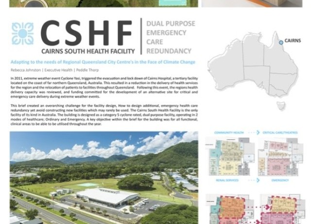 Dual-purpose emergency department: Cairns South Health Facility, Queensland image