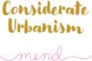 Mend and Considerate Urbanism logo