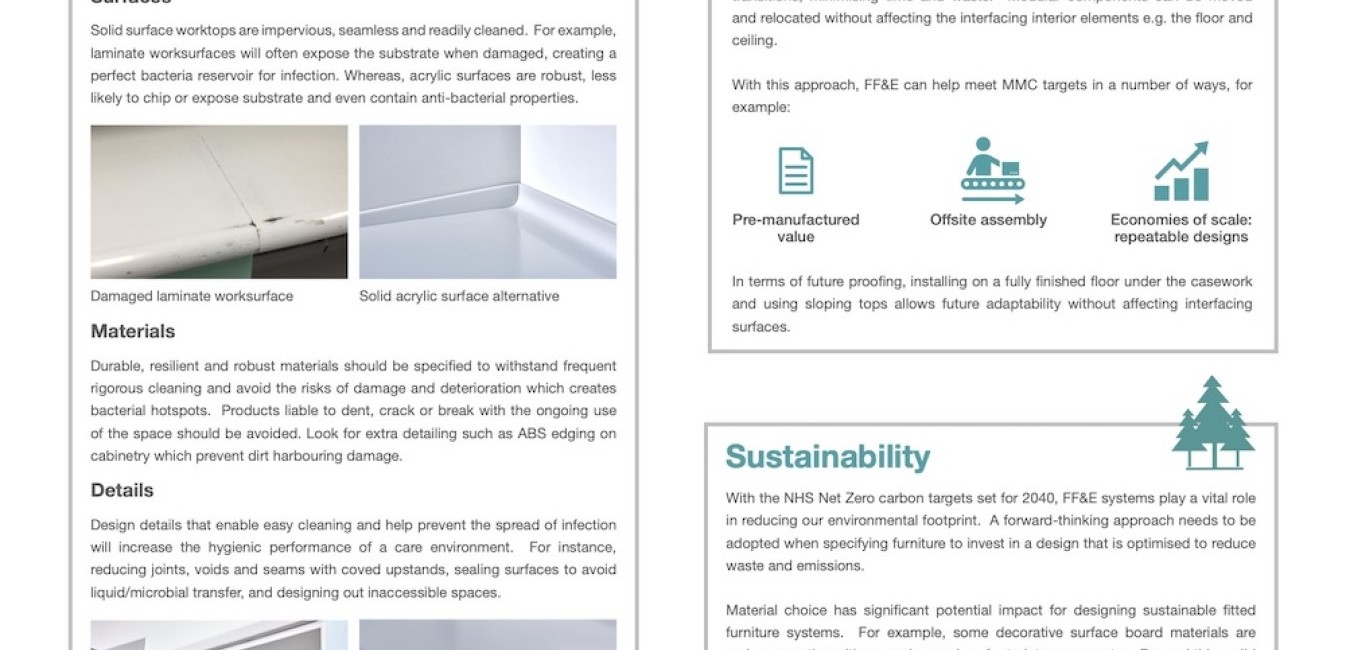 Creating resilient, flexible and sustainable clinical casework fit for 21st-century healthcare image